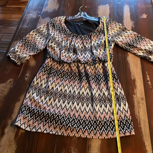 Chevron print dress EUC - Picture 5 of 12
